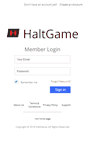 Mobile Screenshot of members.haltgame.com